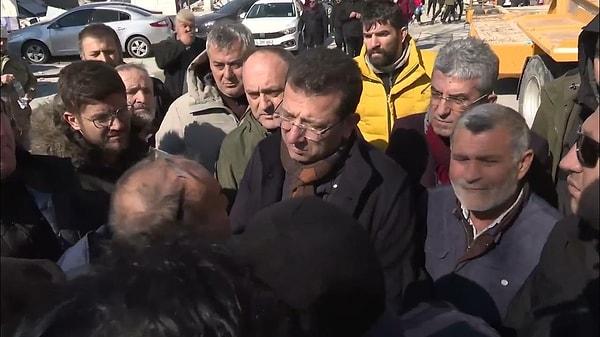 İBB Başkanı Ekrem İmamoğlu, diğer belediye başkanlarıyla birlikte CHP lideri Kemal Kılıçdaroğlu’nun deprem bölgesindeki ziyaretine eşlik ediyor.