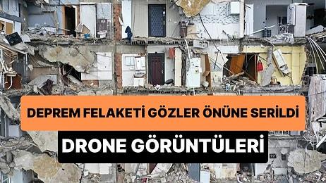 Deprem Felaketinin Vurduğu İllerimizden Drone Görüntüleri: Hatay, Gaziantep, Kahramanmaraş, Malatya, Adana...
