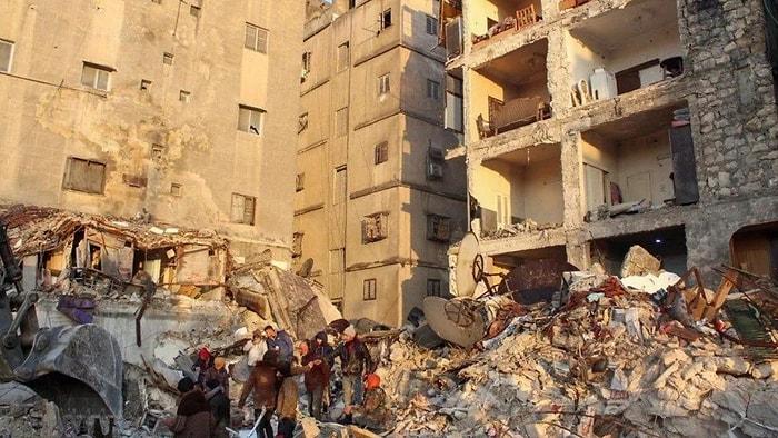 Depremlerden Etkilenen Suriye'de Can Kayıpları 3 Bin 317'ye Yükseldi