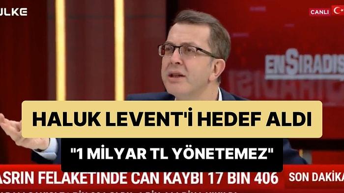 Turgay Güler: 'Haluk Levent'e 1 Milyar TL Teslim Edemezsin, Yönetemez'