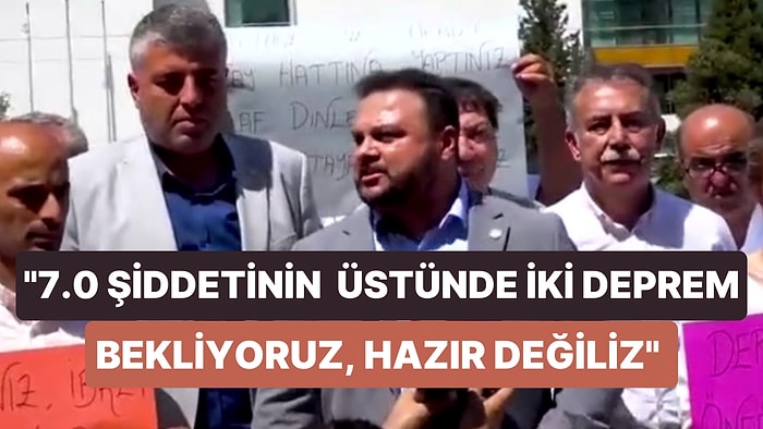 İyi Parti İl Başkanı Aylar Önce Söylemiş: "7.0 Şiddetinin Üstünde İki Deprem Bekliyoruz, Hazır Değiliz"