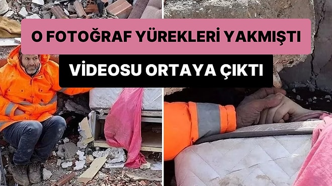 Enkaz Altındaki Kızının Elini Bırakmayarak Yürekleri Dağlayan Babanın O Anlarının Videosu Ortaya Çıktı