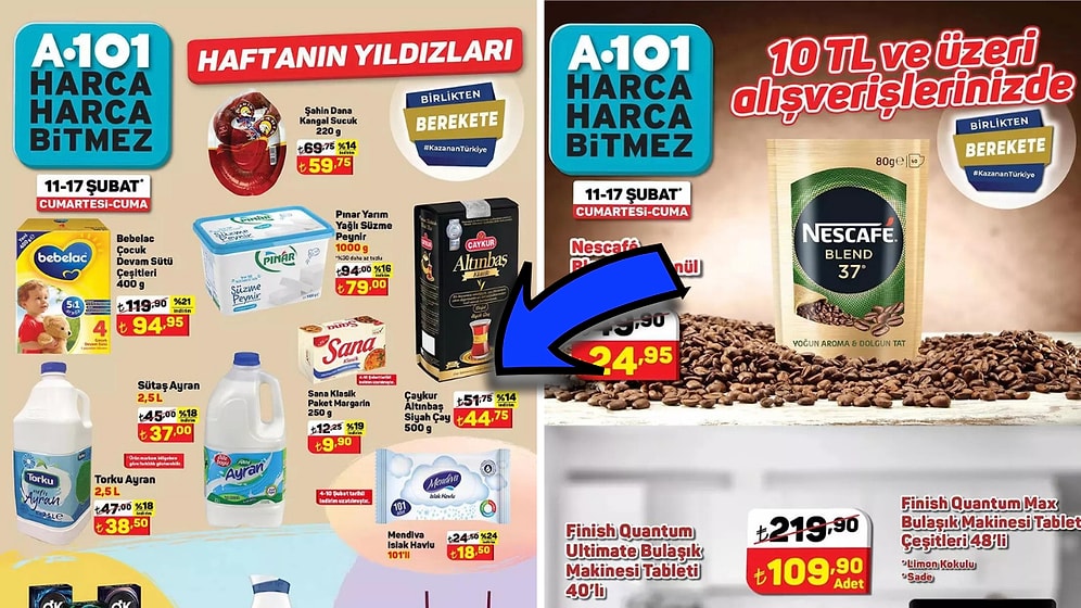 11 - 18 Şubat 2023 A101 Haftanın Yıldızları Kataloğu