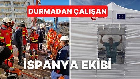Deprem Bölgelerindeki Arama Kurtarma Çalışmaları İçin İspanya'dan Gelen Kahraman Ekip!