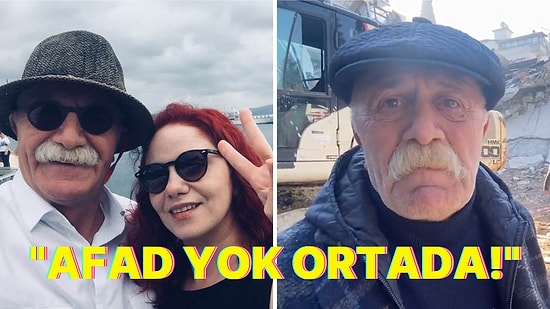 Kızı Hâlâ Enkaz Altında Olan Tiyatrocu Orhan Aydın'ın Sözleri Yüzünüzde Tokat Etkisi Yaratacak!