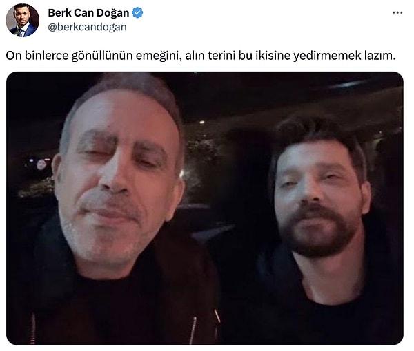 O isimlerden biri de AKP Yönetim Kurulu Üyesi Berk Can Doğan'dı. Kendisi yaptığı bu paylaşımla tepkileri üzerine çekti.