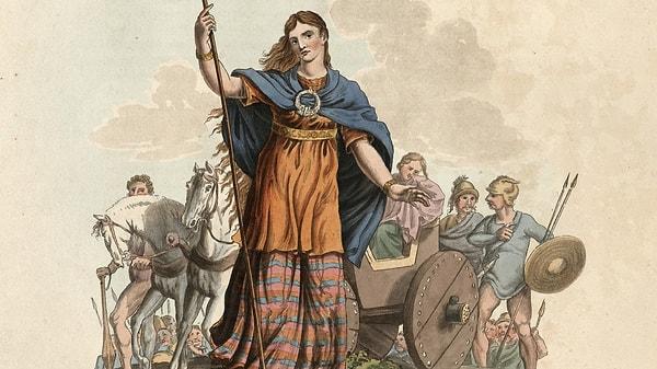 12. Romalılara karşı yaptığı savaşlarla ünlenen "Boudicca" hangi ülkenin milli kadın kahramanlarındandır?