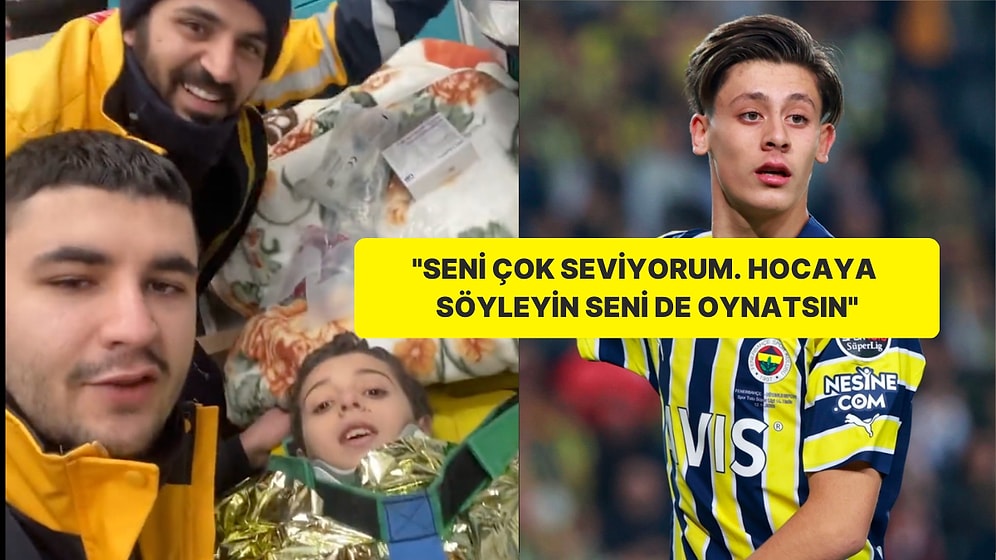 113. Saatte Enkazdan Çıkartılan Mesut'tan Fenerbahçe'nin Genç Yıldız Adayı Arda Güler'e Mesaj Var!