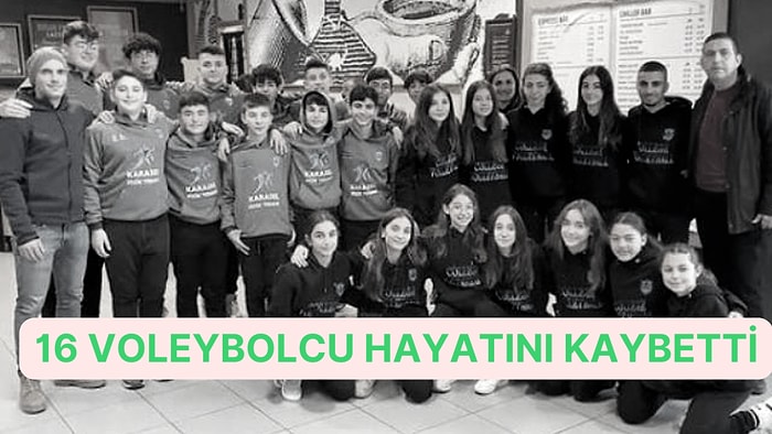 Kuzey Kıbrıslı Voleybol Takımı Kafilesinden 16 Kişi Yaşamını Yitirdi