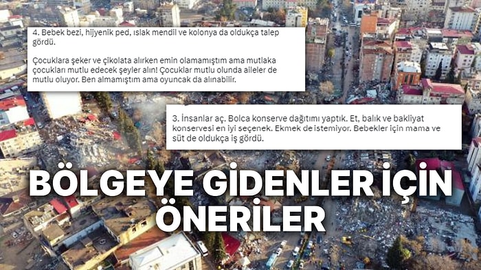 Deprem Bölgesine İlk Günlerde Yardıma Giden İletişim Uzmanından Tavsiyeler: Çocuklara Oyuncak Götürün!