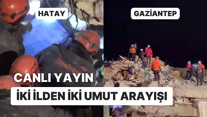 İki İlden İki Ayrı Arama Kurtarma Çalışmalarında Umut Bekleyişi | Canlı Yayın