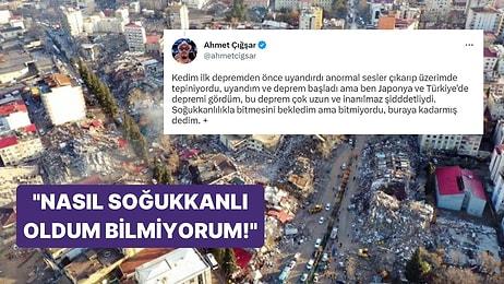 "Buraya Kadarmış Dedim!" Depreme Adana'da Yakalanan Bir Depremzede Yaşadıklarını Anlattı