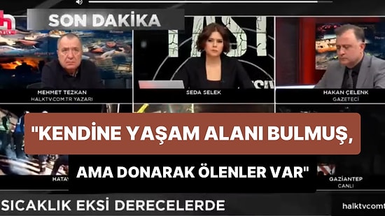 Deniz Yavuzyılmaz: 'Birçok Cenazede Kendine Yaşam Alanı Bulmuş Ama Donarak Hayatını Kaybedenler Var'