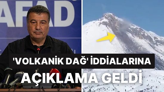 AFAD Genel Müdürü Orhan Tatar, Kahramanmaraş'taki 'Volkanik Dağ' İddialarını Yalanladı