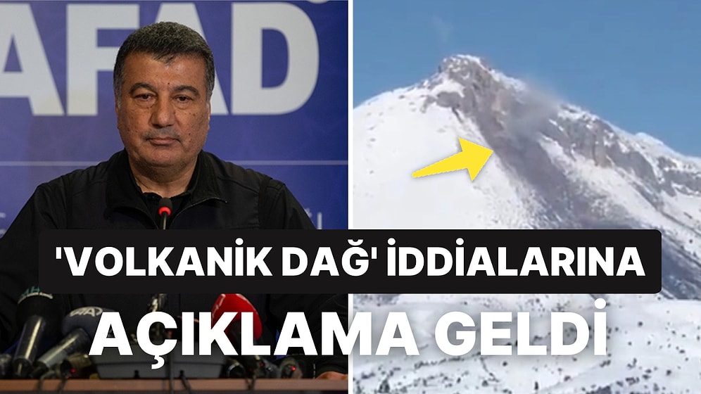 AFAD Genel Müdürü Orhan Tatar, Kahramanmaraş'taki 'Volkanik Dağ' İddialarını Yalanladı