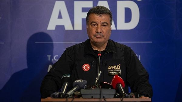 AFAD Deprem ve Risk Azaltma Genel Müdürü Orhan Tatar, konuyla ilgili açıklamalarda bulundu.