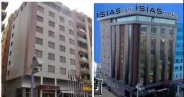 ISIAS Otel, yapı denetiminden geçemediği için mühürlenmiş ve daha sonra tekrar açılmasına izin verilmiş...