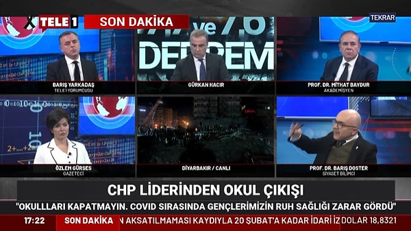 Barış Doster sözlerinin devamında ise, "Devlet kurumların kurumsallaşmasıdır. Peki sen arkadaş eski Türkiye'nin kurumları diye 30-40-50-60 yıllık kurumları kapattın, yerine yenilerini kurdun. Peki bunlar kurumsallaşabildiler mi? Kurumsallaşamamışlar. 20 yıllık kurum kurumsallaşamamış. Niye? Ahbap çavuş dağıtmışsın sen mevki, makam, koltuğu. İşte bizim bundan kurtulmamız gerekiyor. Büyük kurtarıcı Gazi Mustafa Kemal Atatürk ne diyor? 'Cumhuriyet bilhassa kimsesizlerin kimsesidir' diyor" dedi.