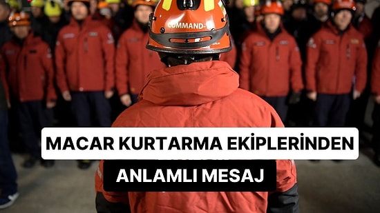 Macar Kurtarma Ekiplerinden Anlamlı Mesaj: Vefat Eden Ali'yi Unutmadılar