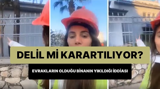 Delil mi Karartılıyor? Binaların Laboratuvar Test Sonuçlarının Olduğu Tek Katlı Bina Dozerle Yıkıldı İddiası