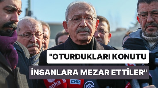 Kılıçdaroğlu'ndan İmar Affı Çıkışı: "Mezar Ettikleri Konutlar İçin Bir de Para Aldılar"