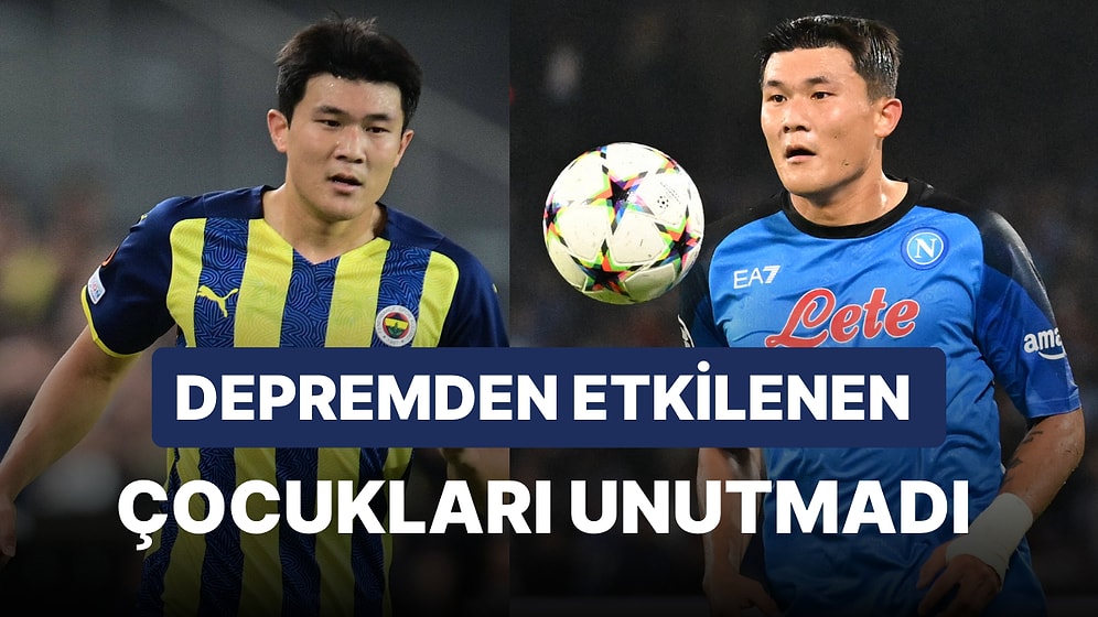 Fenerbahçe'nin Eski Stoperi Kim Min-Jae, Deprem Bölgesindeki Çocuklar İçin 1,4 Milyon TL Bağışladı