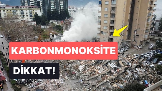 Deprem Bölgesinde Karbonmonoksit Zehirlenmesine Dikkat! Karbonmonoksit Zehirlenmesi Nasıl Anlaşılır?