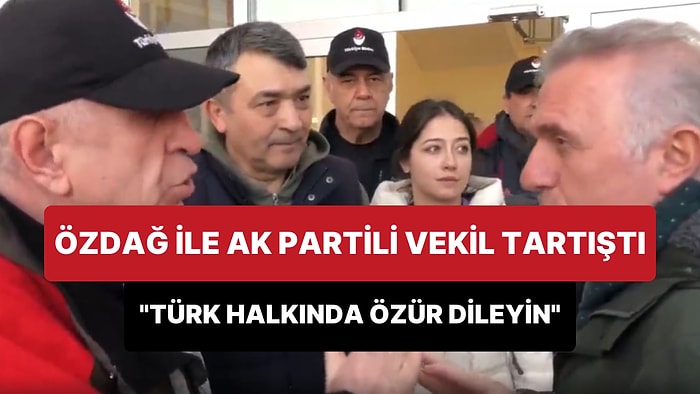 Ümit Özdağ ile AK Parti Milletvekili Aziz Babuşçu Arasında Tartışma Çıktı: 'Türk Milletinden Özür Dileyin'