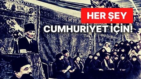 Halifeliği Kaldırmaya Karar Verdi, İzmir İktisat Kongresi'ni Açtı; Atatürk'ün Günlükleri: 13-19 Şubat