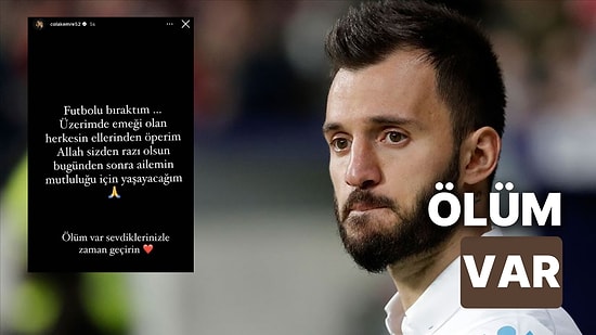 Eski Galatasaraylı Futbolcu Emre Çolak Depremin Ardından "Ölüm Var" Diyerek Futbolu Bıraktığını Açıkladı