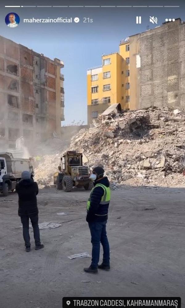 Türkiye hayranlığıyla bilinen ünlü sanatçı sosyal medya hesaplarında deprem bölgesindeki faaliyetleri paylaştı ve depremin bölgede ne kadar çok yıkıma neden olduğunu gösterdi.