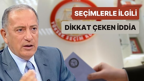 Gazeteci Fatih Altaylı, Seçimlerle İlgili Aldığı Duyumları Yazdı: "YSK Devreye Girebilir"