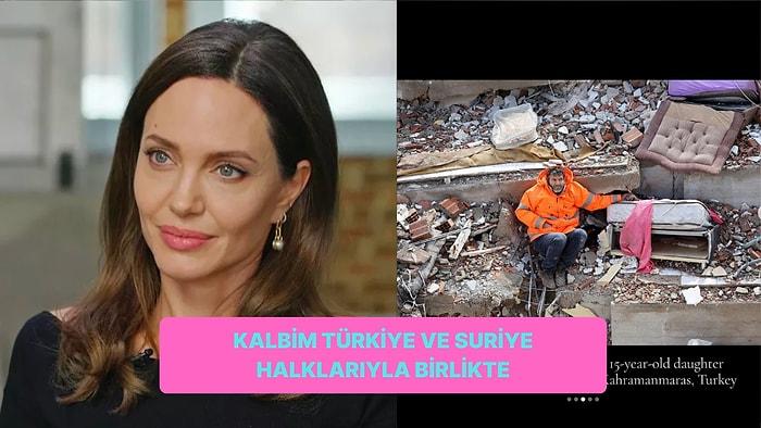 Birleşmiş Milletler İyi Niyet Elçisi Angelina Jolie Türkiye ve Suriye Depremi İçin Yardım Çağrısında Bulundu