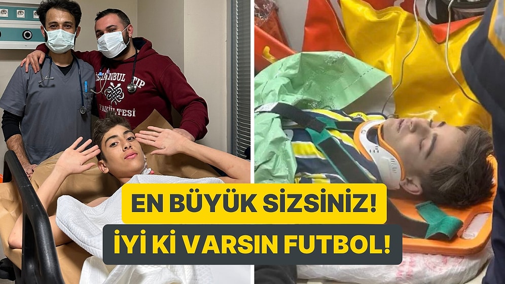 Futbol Aşkıyla Enkaz Altında Hayata Tutunan Çocuklarımızın İlk İstekleri Hepimizin Gözlerini Yaşarttı