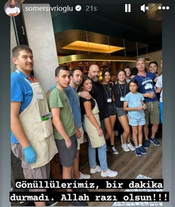 Neden deprem bölgesinde olmadığını yaptığı bir paylaşımla gösterdi.