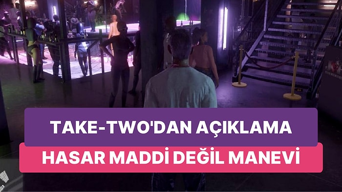 GTA VI'nın DağıtımcısıTake-Two'dan Sızıntı Açıklaması: "Hasar Maddi Olmaktan Çok Duygusal"