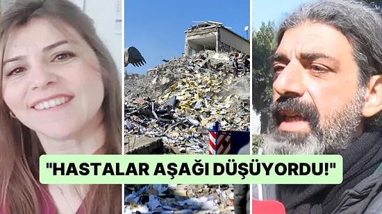 Hatay'da Yıkılırken İnsanların Aşağı Düştüğü Hastane Binasının Deprem Raporunu Görünce Kahrolacaksınız!