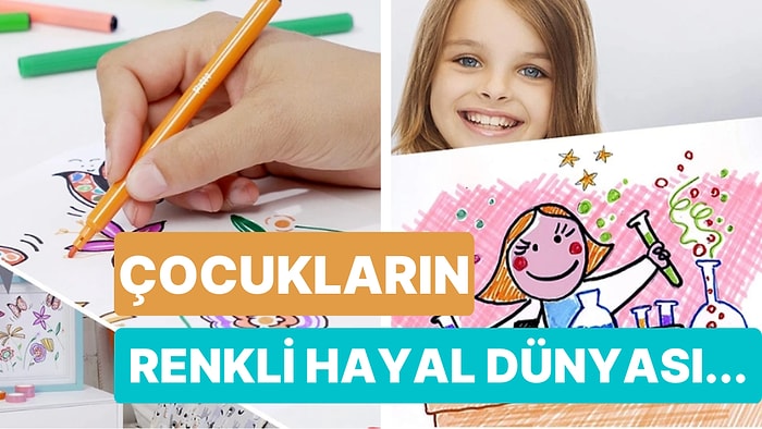 Dünyaları Renklensin Diye: Çocuklar İçin Boyama Kalemleri