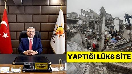 Kahramanmaraş'ta Yıkılan Rezidansın Müteahhiti AKP İlçe Başkanı Şahin Avşaroğlu'nun Hayret Ettiren Rahatlığı