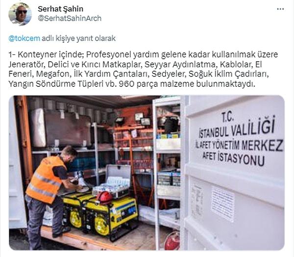 Türkiye Anıt Çevre Turizm Değerlerini Koruma Vakfı onur üyesi olduğu belirtilen mimar Serhat Şahin'in açıklamaları durumu özetledi.