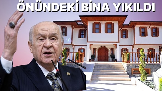 Devlet Bahçeli'nin Osmaniye'de Yeni Yaptırdığı Devlet Bey Konağını Hiç Kullanmadığı İddia Edildi