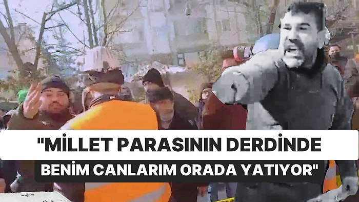 Enkazda İnsan Değil Banka Kasası Arandı! Çalışmalara Ara Verilmesine Tepki Gösterdiler