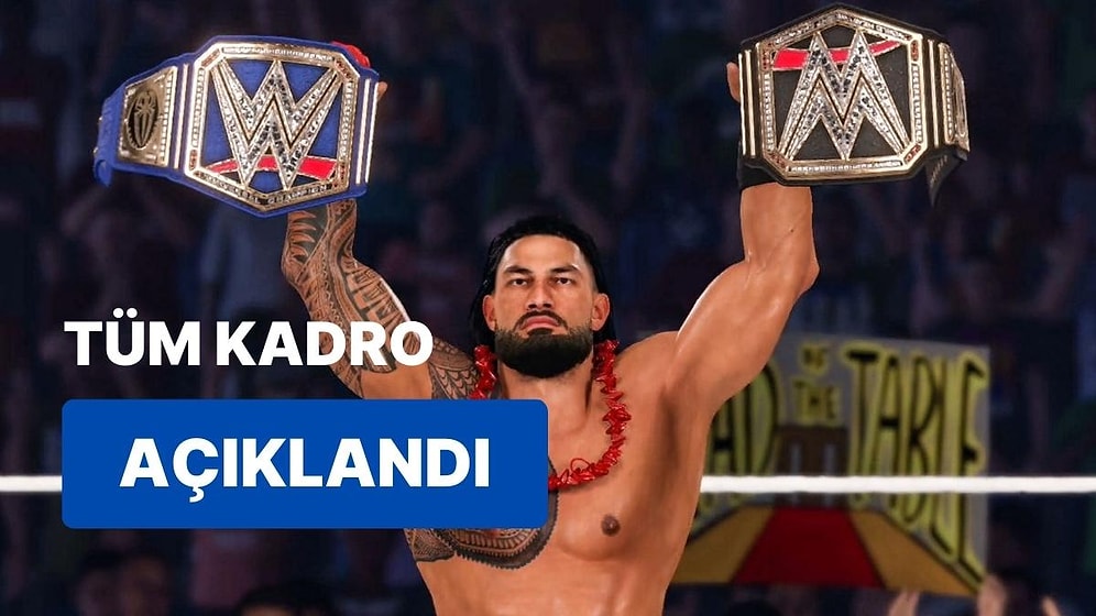 WWE 2K23 Tüm Güreşçi Kadrosu Belli Oldu: Tam 183 Karakter!