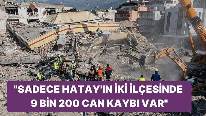 Gazeteci Alican Uludağ: 'Sadece Hatay'ın İki İlçesinde 9 Bin 200 Can Kaybı Var'