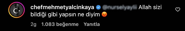 Günlerdir ekiplerle birlikte canını dişine takarak depremzedeler için yemek pişiren Mehmet Yalçınkaya ise o yoruma karşı adeta ateş püskürdü!