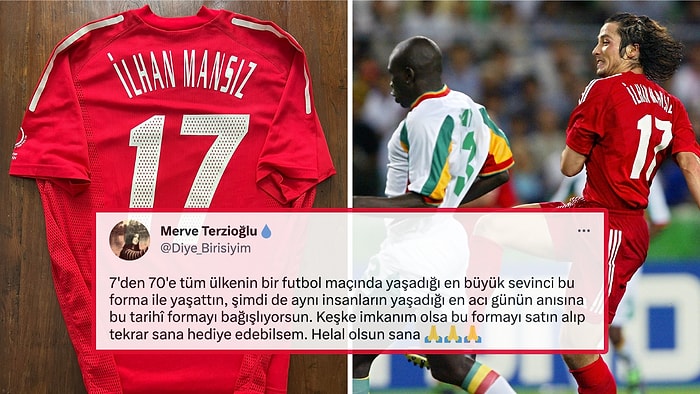 Paha Biçilemez! İlhan Mansız Senegal Maçında Giydiği Formayı Depremzedeler İçin Açık Artırmaya Çıkardı