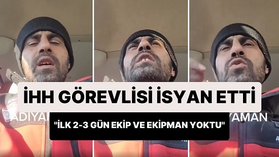 İHH Gönüllüsü ve Müftülük Görevlisi İsyan Etti: 'Sus, Konuşma, Boş Ver Diyorlar, Ne Kadar Susacağız?'