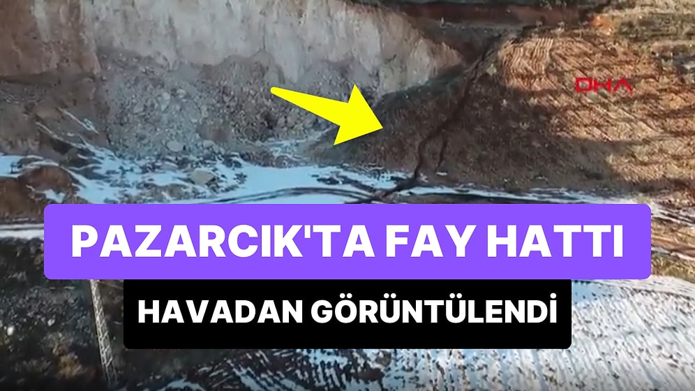 Kahramanmaraş Depreminin Merkez Üslerinden Pazarcık'ı İnceleyen Sismologlar Fay Hattını Drone ile Görüntüledi