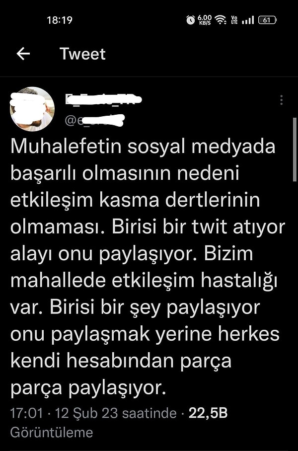 10. Özellikle deprem sonrası etkileşim bağımlılığının ne kadar kötü bir şey olduğu görüldü.