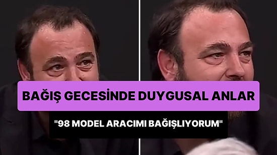 Oyuncu Ferdi Sancar, Bağış Yayınında Tek Mal Varlığı Olan 98 Model Aracını Bağışladı: Duygu Dolu Anlar